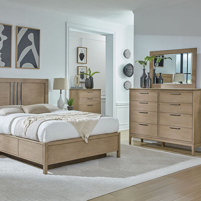 1498 Bailey Rectangular Mirror 1498ALM
