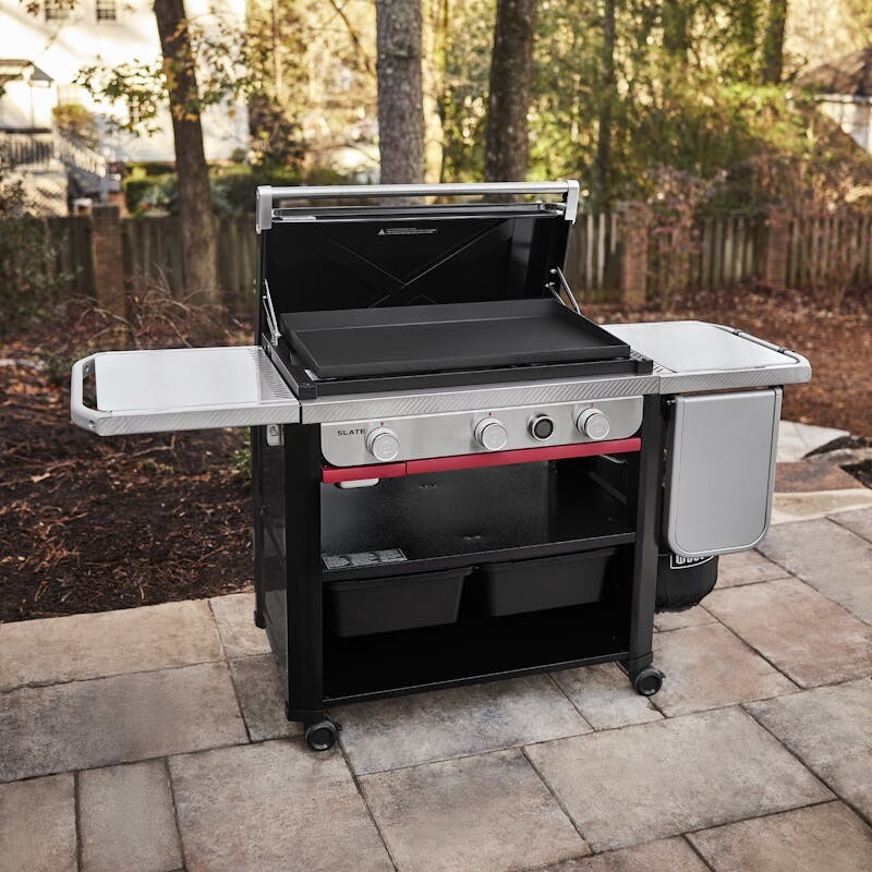 Slate® 30" Rust-Resistant Griddle with Extendable Side Table (Liquid Propane) view 5