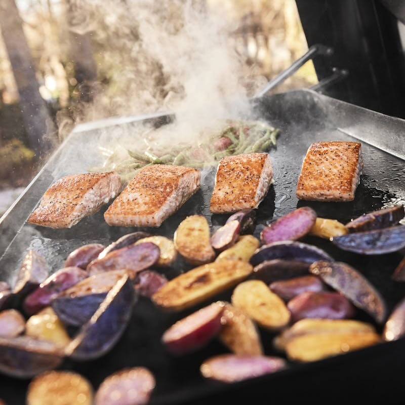 Slate® 30" Rust-Resistant Griddle with Extendable Side Table (Liquid Propane) view 7