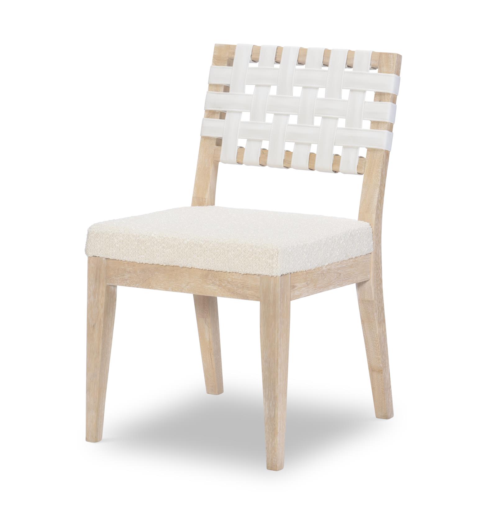 1500 Biscayne DR Woven Strap Back Side Chair 1500340