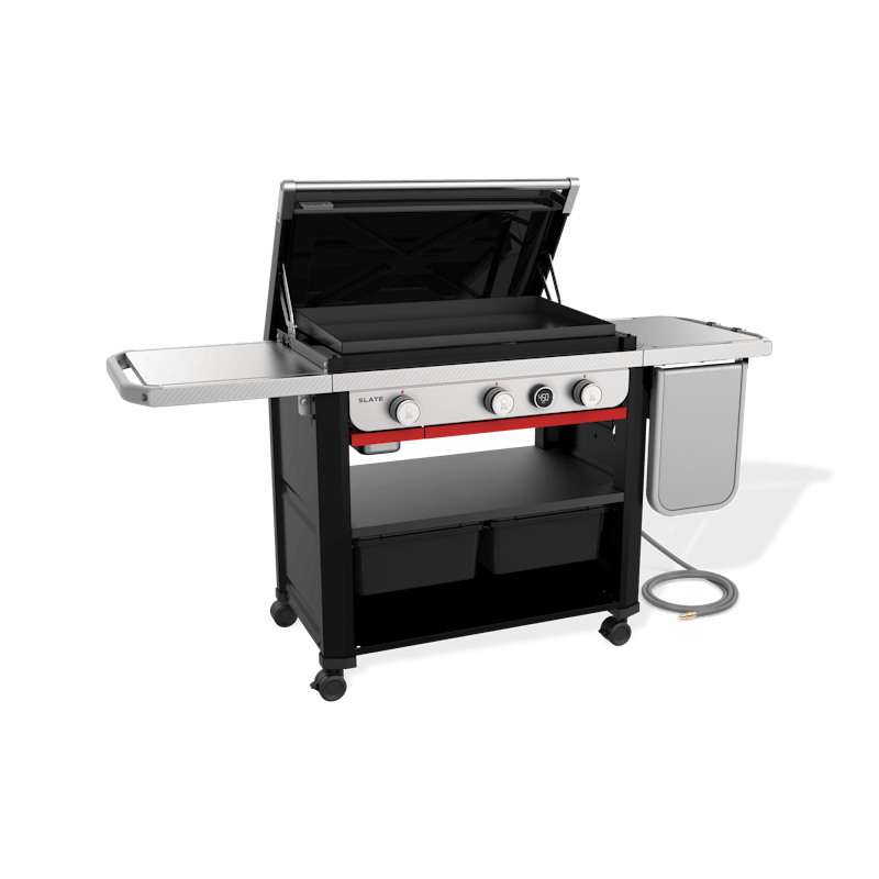 Slate® 30" Rust-Resistant Griddle with Extendable Side Table (Natural Gas) view 11