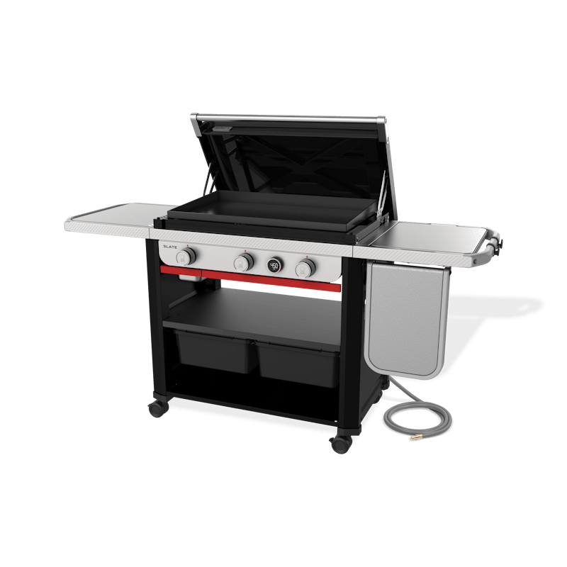 Slate® 30" Rust-Resistant Griddle with Extendable Side Table (Natural Gas) view 12