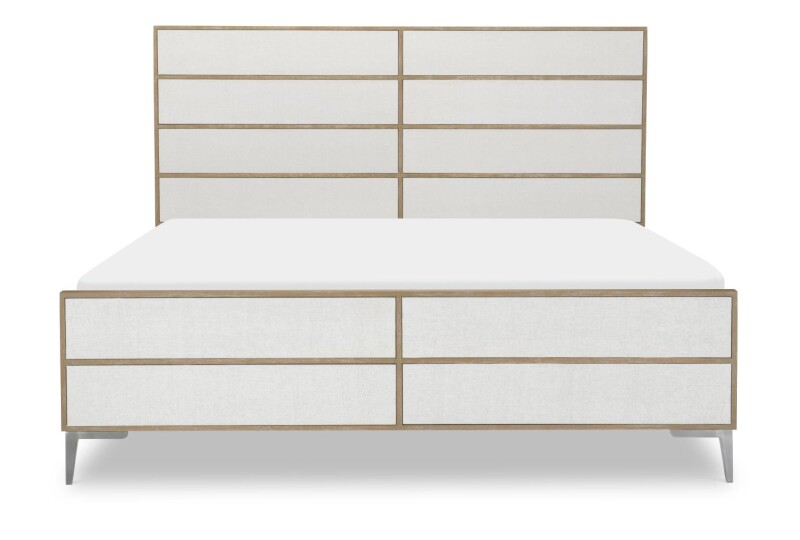 1500 Biscayne BR Complete Rattan Panel Bed Queen 5/0 15004305K