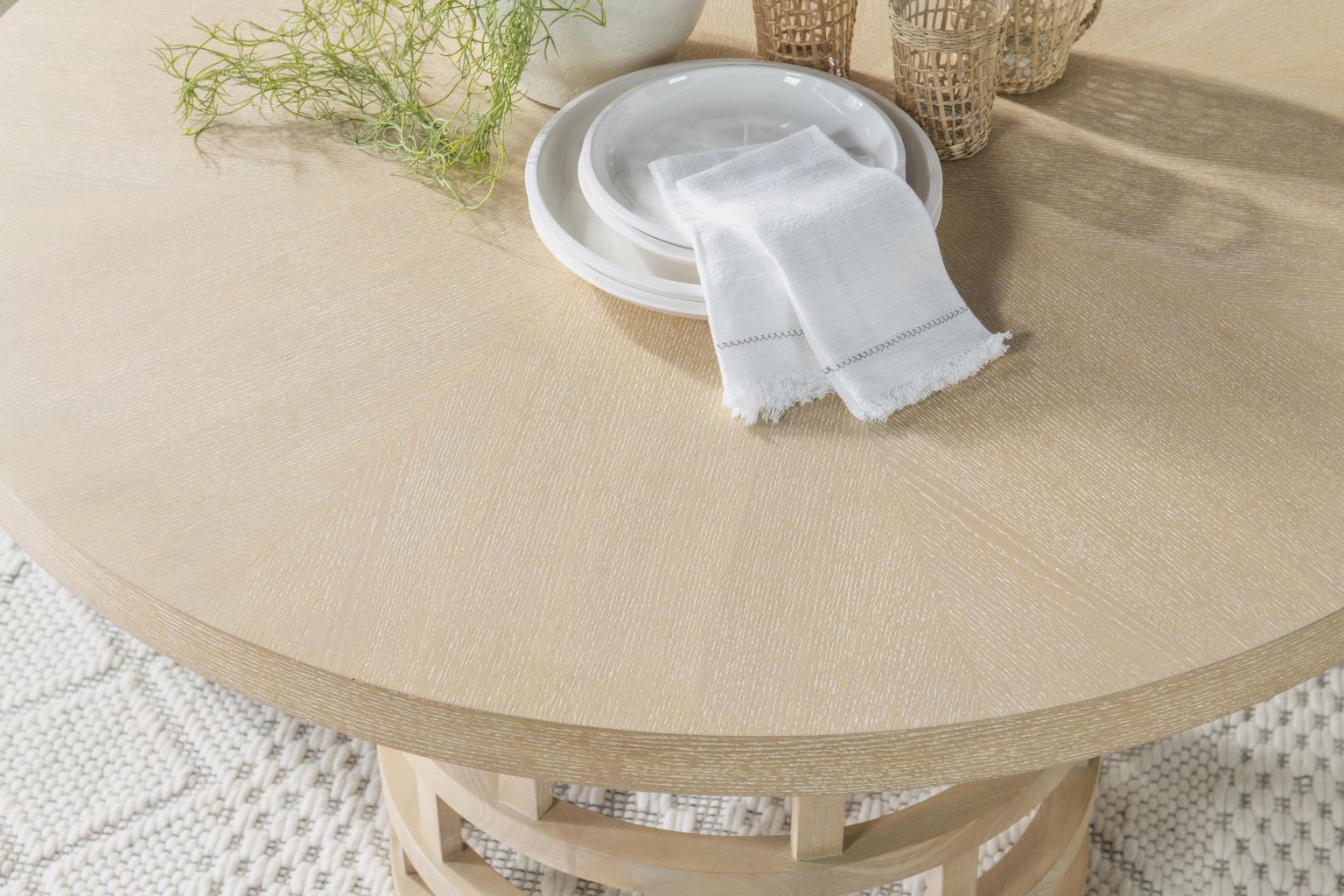 1500 Biscayne DR Complete Round Pedestal Table 1500520K