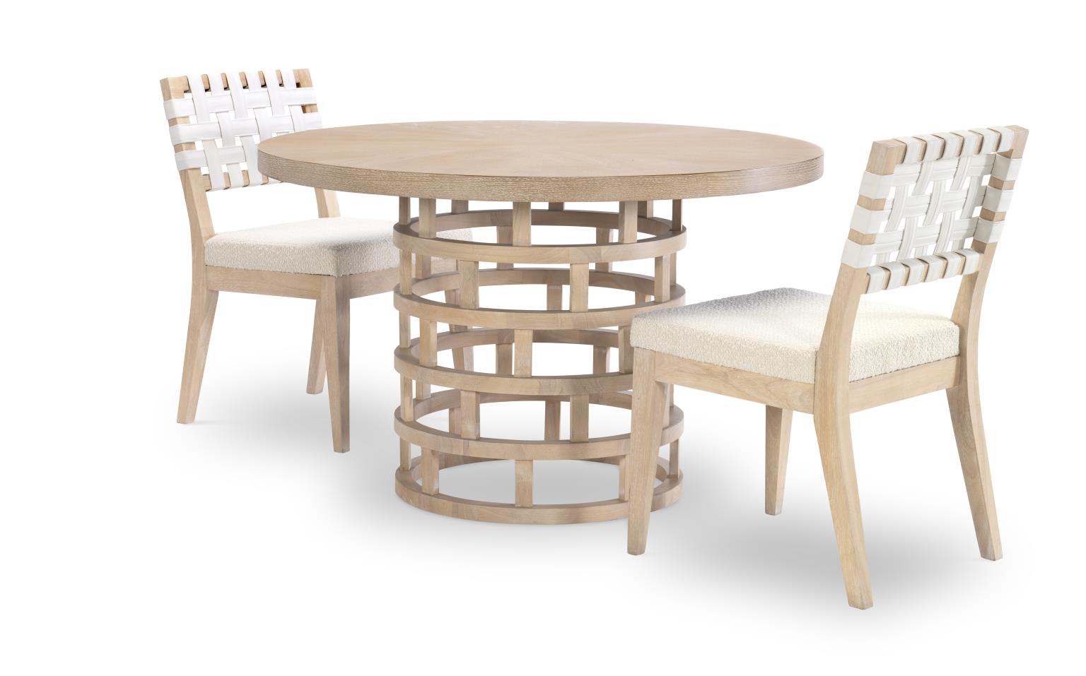 1500 Biscayne DR Complete Round Pedestal Table 1500520K