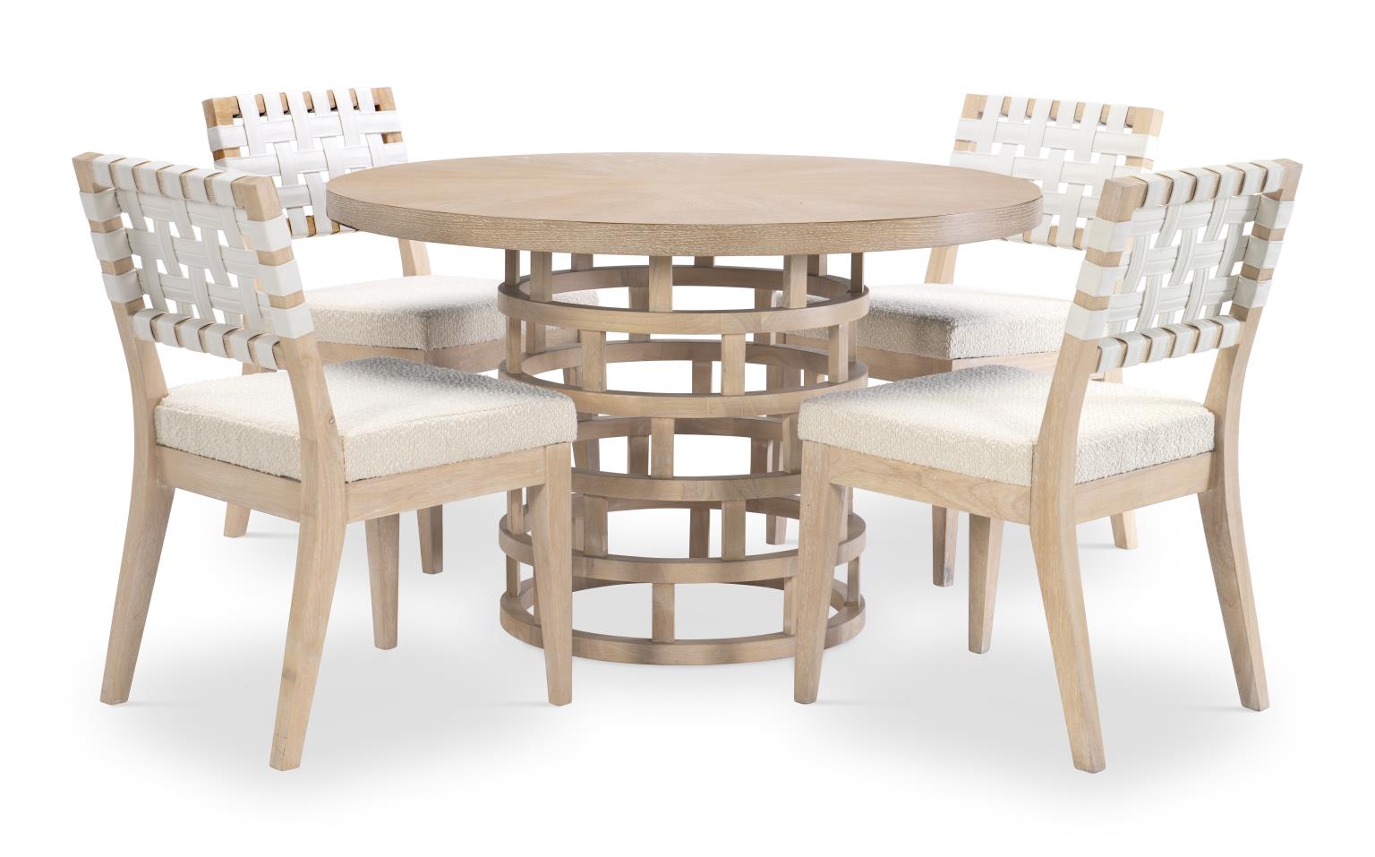 1500 Biscayne DR Complete Round Pedestal Table 1500520K