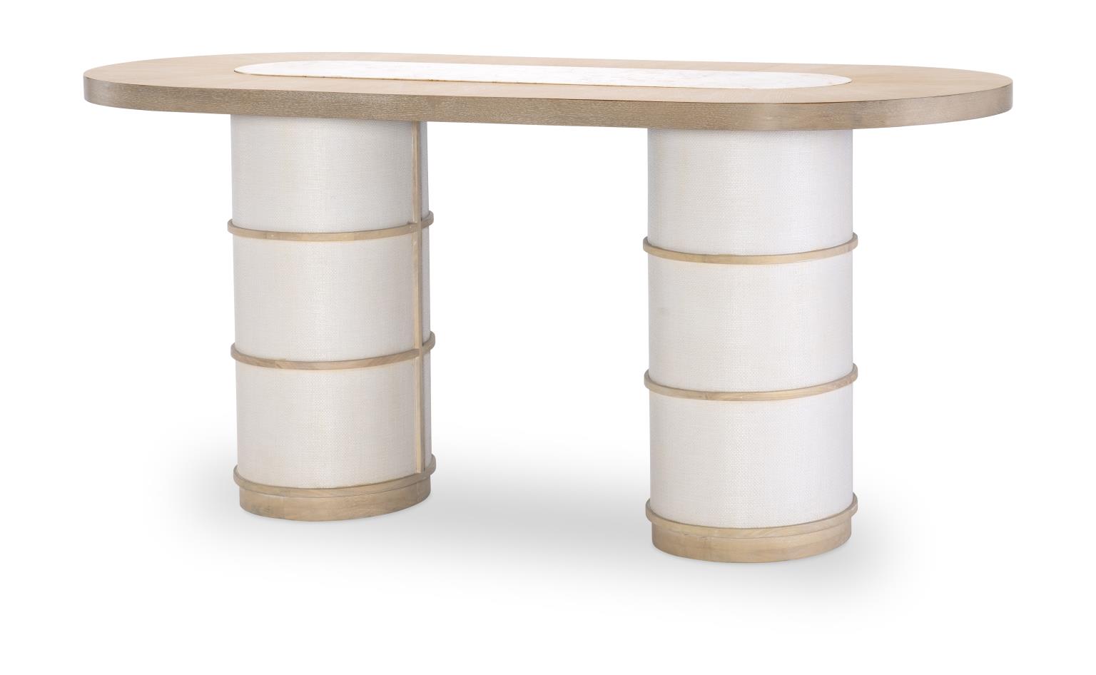 1500 Biscayne DR Complete Double Pedestal Counter Height Table 1500924K
