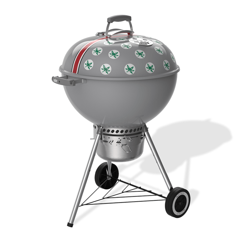 The Ohio State University Original Kettle® Premium Charcoal Grill 22" 1501301, product image 2 of 5