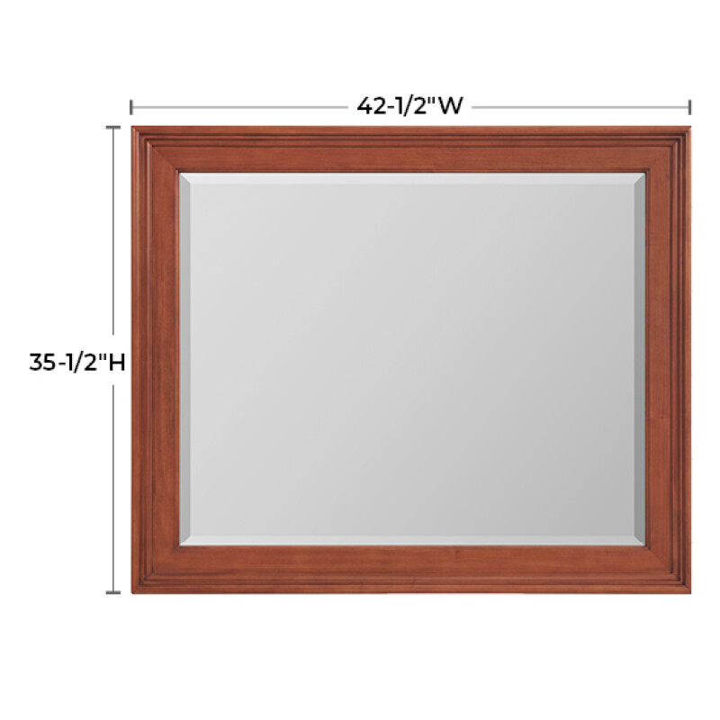 1505 Mckenzie Retangular Mirror 1505FST