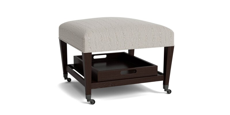 Kara Ottoman with Trays and Casters 1510252528