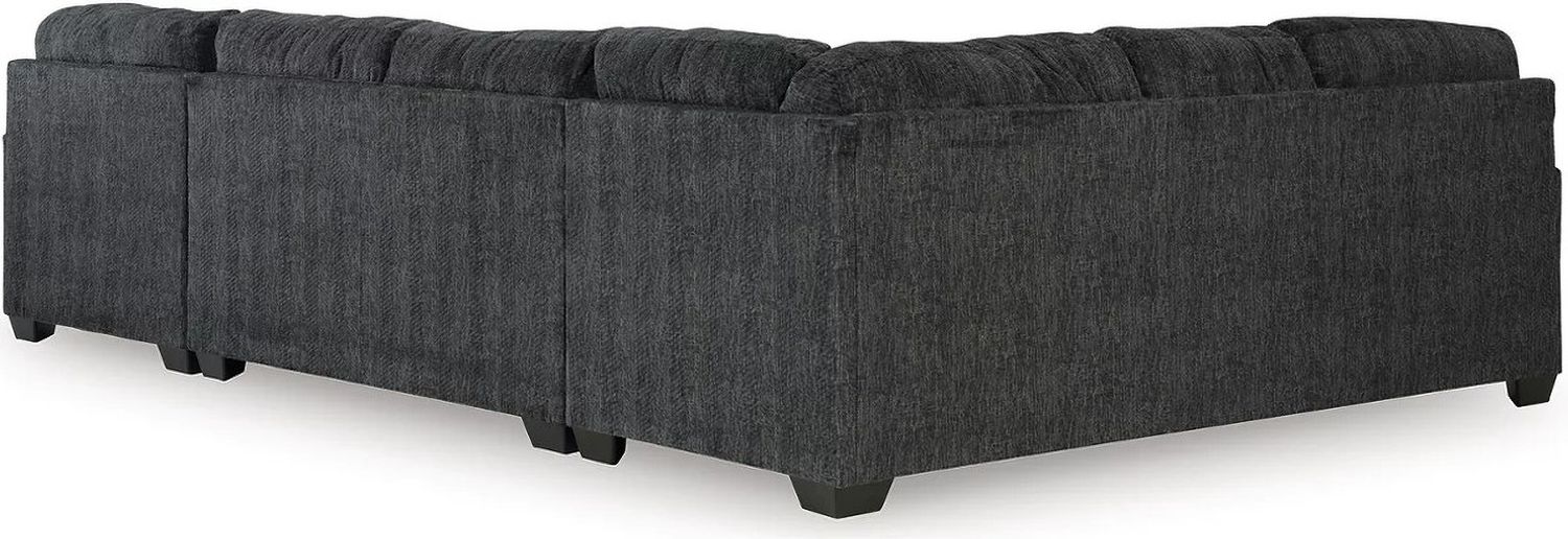 Hollyview 3-Piece Sectional with Chaise In Shadow 15205S1