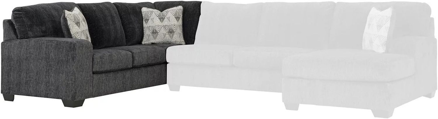 Hollyview 3-Piece Sectional with Chaise In Shadow 15205S1