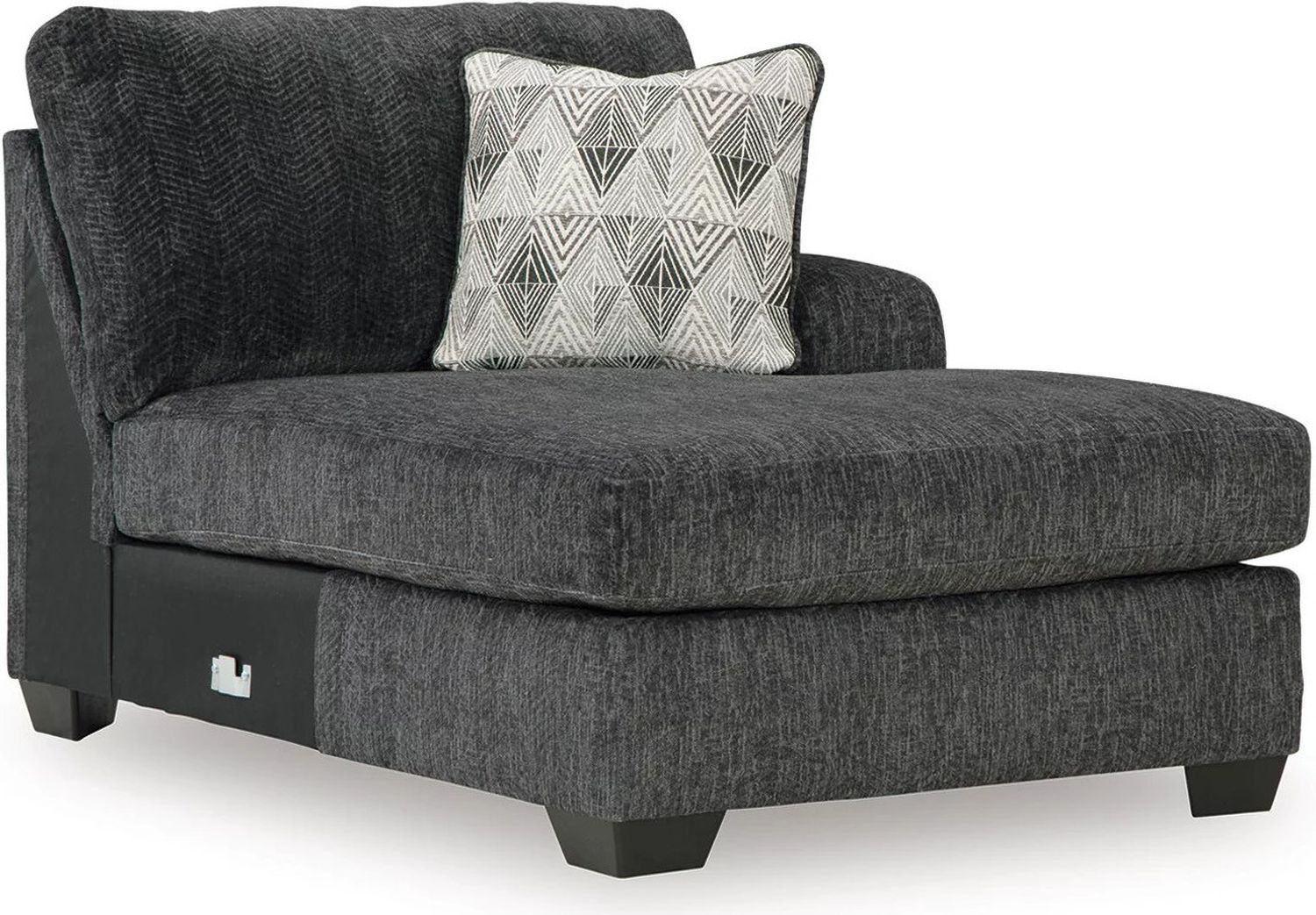 Hollyview 3-Piece Sectional with Chaise In Shadow 15205S1