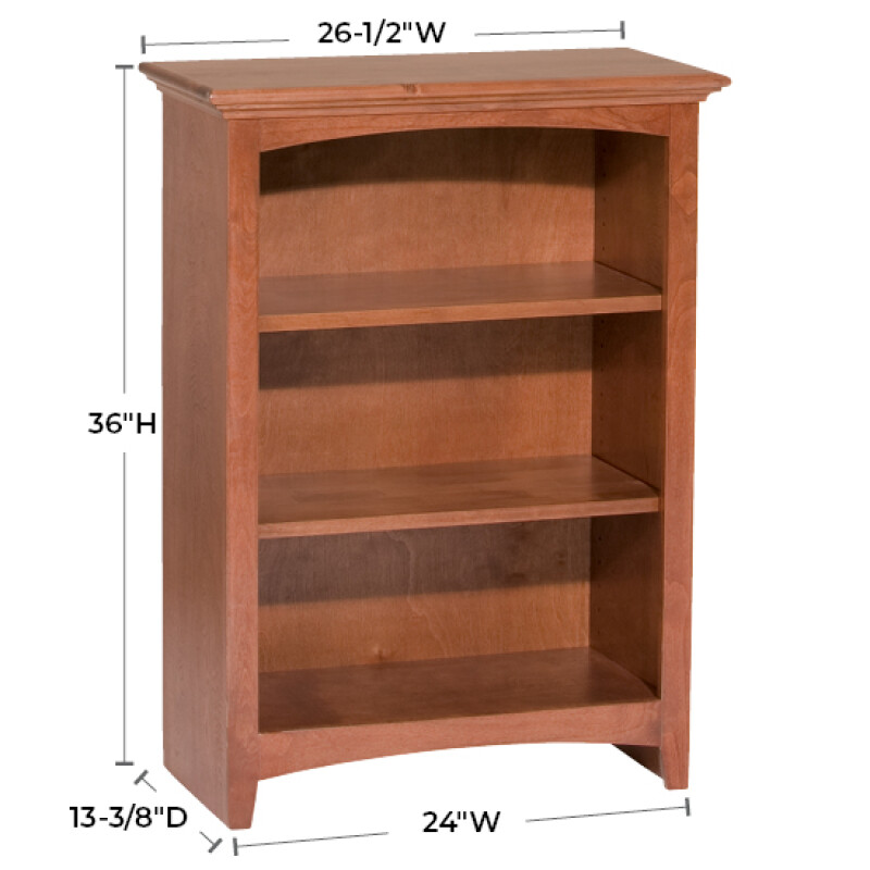 Mckenzie 24″w X 36″h Bookcase 1521FST