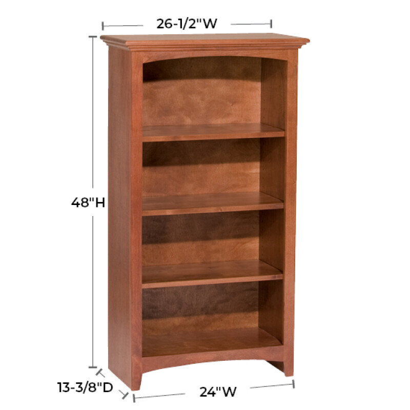 Mckenzie 24″w X 48″h Bookcase 1522GAC