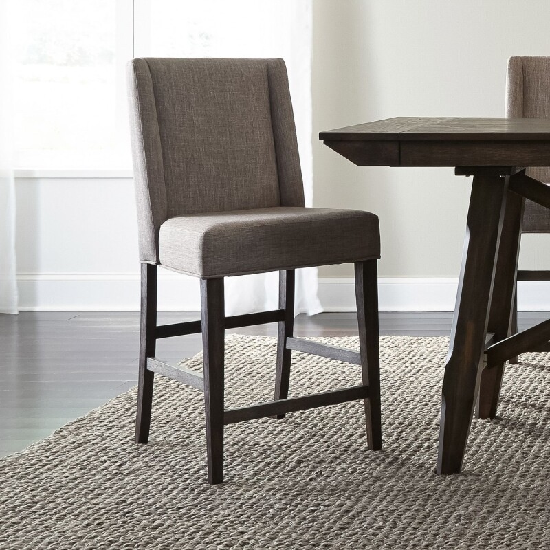 Double Bridge Upholstered Counter Chair (RTA) 152B650124