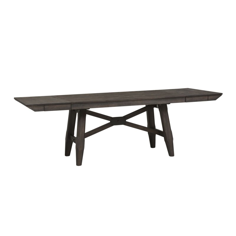 Double Bridge Optional 6 Piece Trestle Table Set 152CDO6TRS