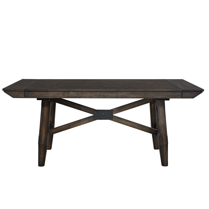 Double Bridge Opt 7 Piece Trestle Table Set 152CDO7TRS