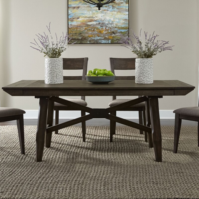 Double Bridge Trestle Table Base 152P3696