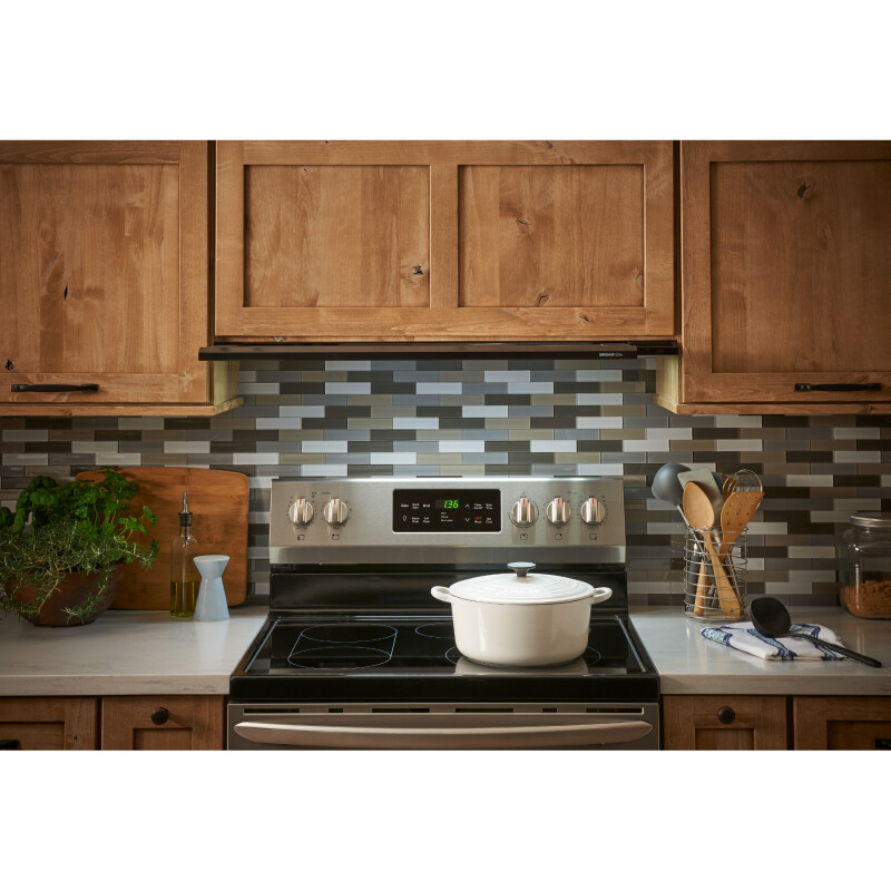 Elite 30-Inch Under-Cabinet Slide-Out Range Hood w/ Light 153001