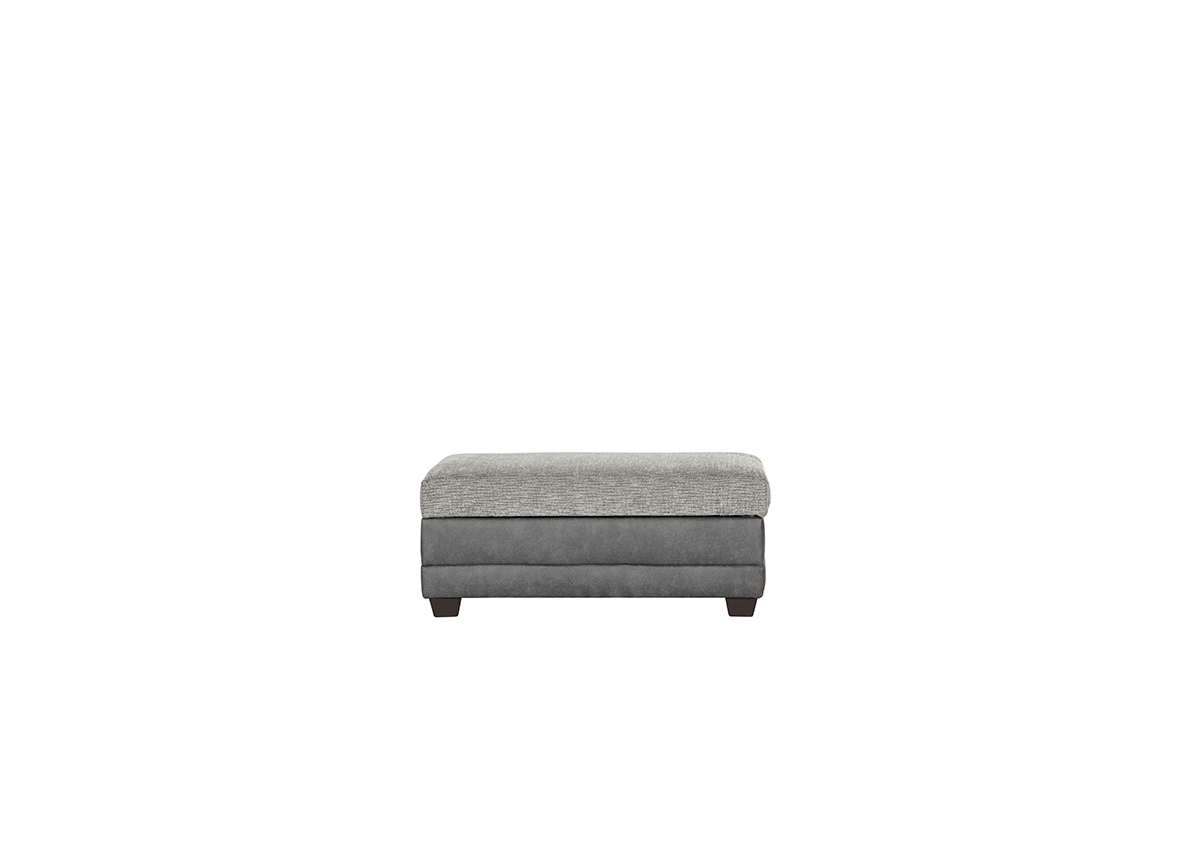 15325 Storage Ottoman Buxton Graphite 15325STOT06