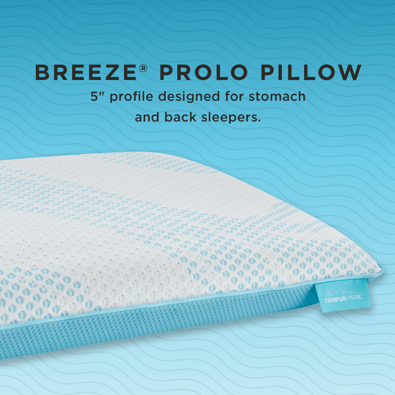 Tempur-Pedic Breeze ProLo 2.0 153812P6
