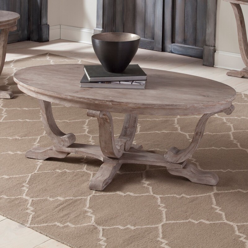 Greystone Mill Oval Cocktail Table 154OT1010