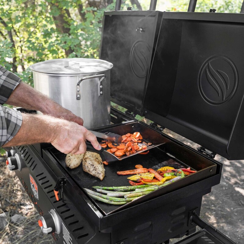 17” Griddle & Grill Combo view 5