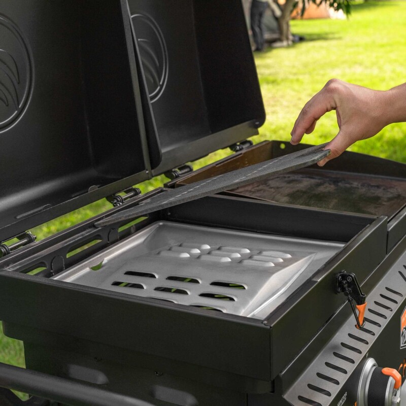 17” Griddle & Grill Combo view 6
