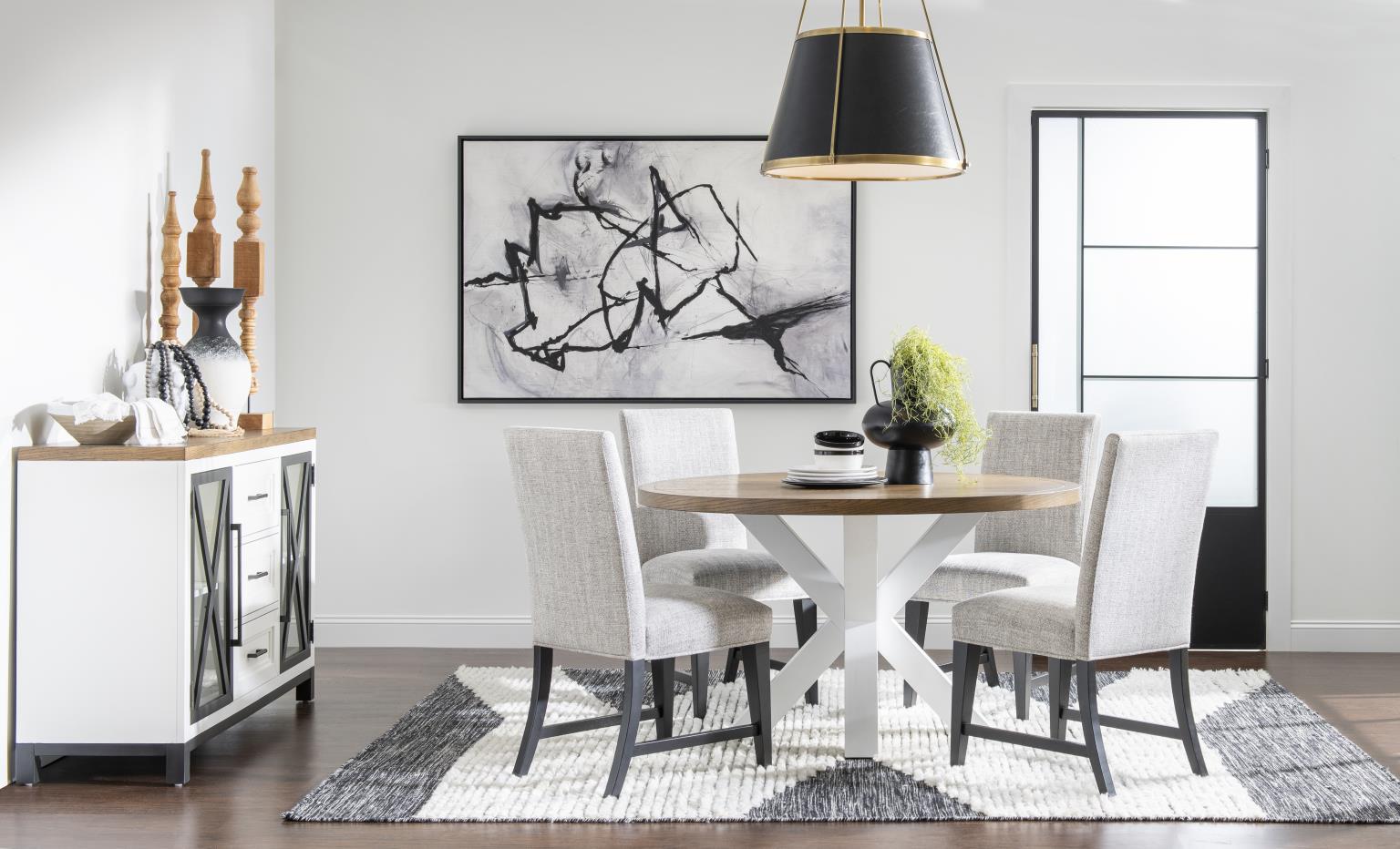 Complete Round Dining Table 1566520K