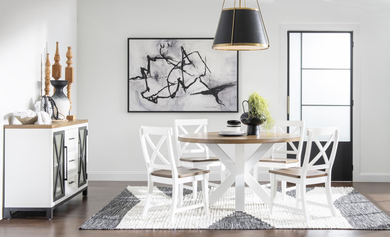 Complete Round Dining Table 1566520K