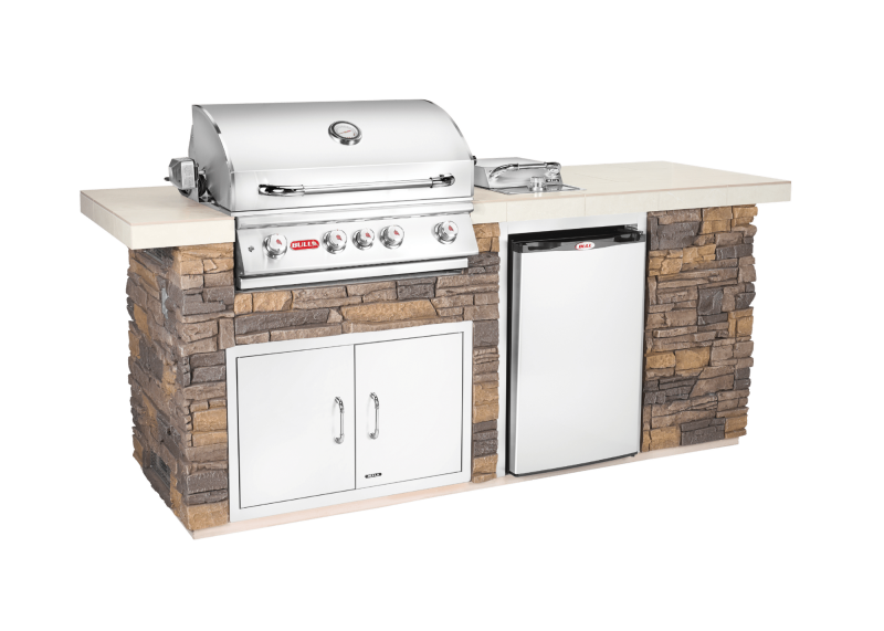 ODK Outdoor Kitchen with Faux Rock 15757