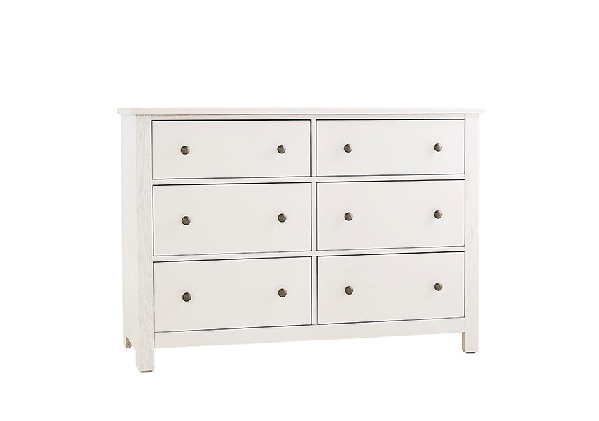 Fundamentals Dresser - 6 Drawer - 16-002 16002
