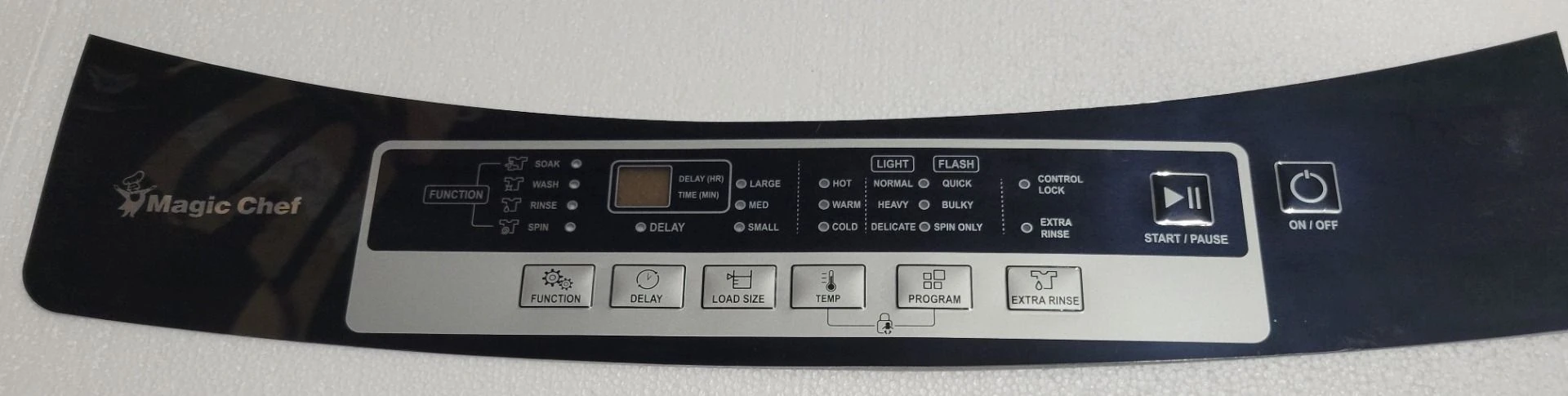 Control Panel Sticker 16038000A40906