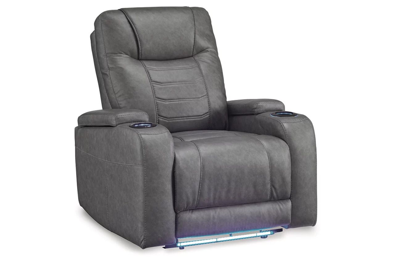 Schooner Rocks Power Recliner In Slate 1610213