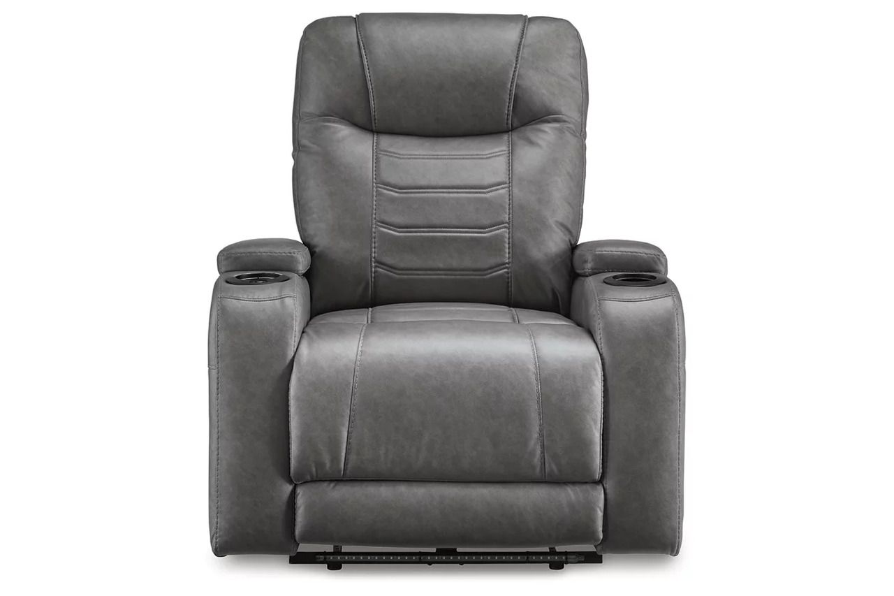 Schooner Rocks Power Recliner In Slate 1610213