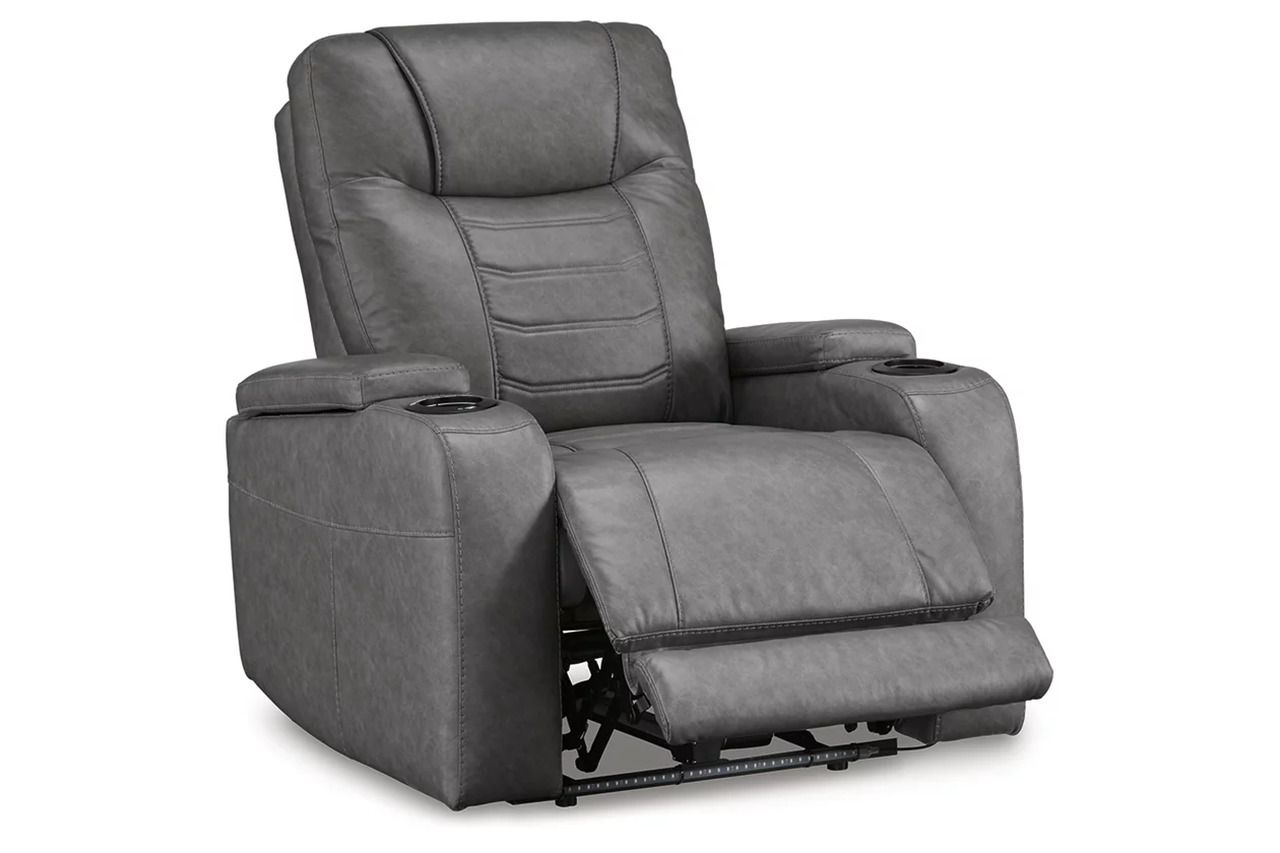 Schooner Rocks Power Recliner In Slate 1610213