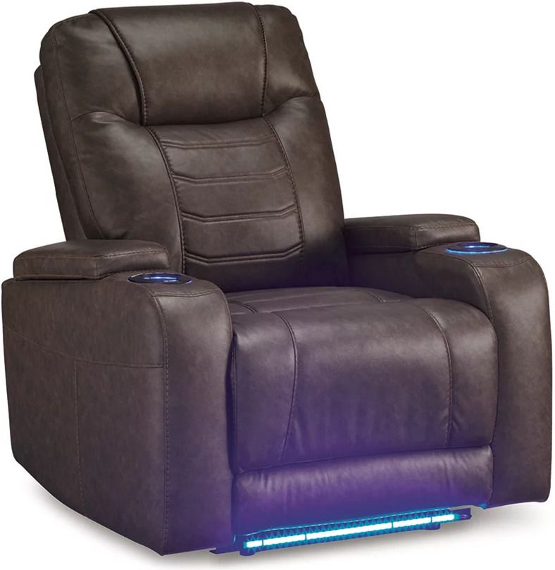 Schooner Rocks Power Recliner In Umber 1610413