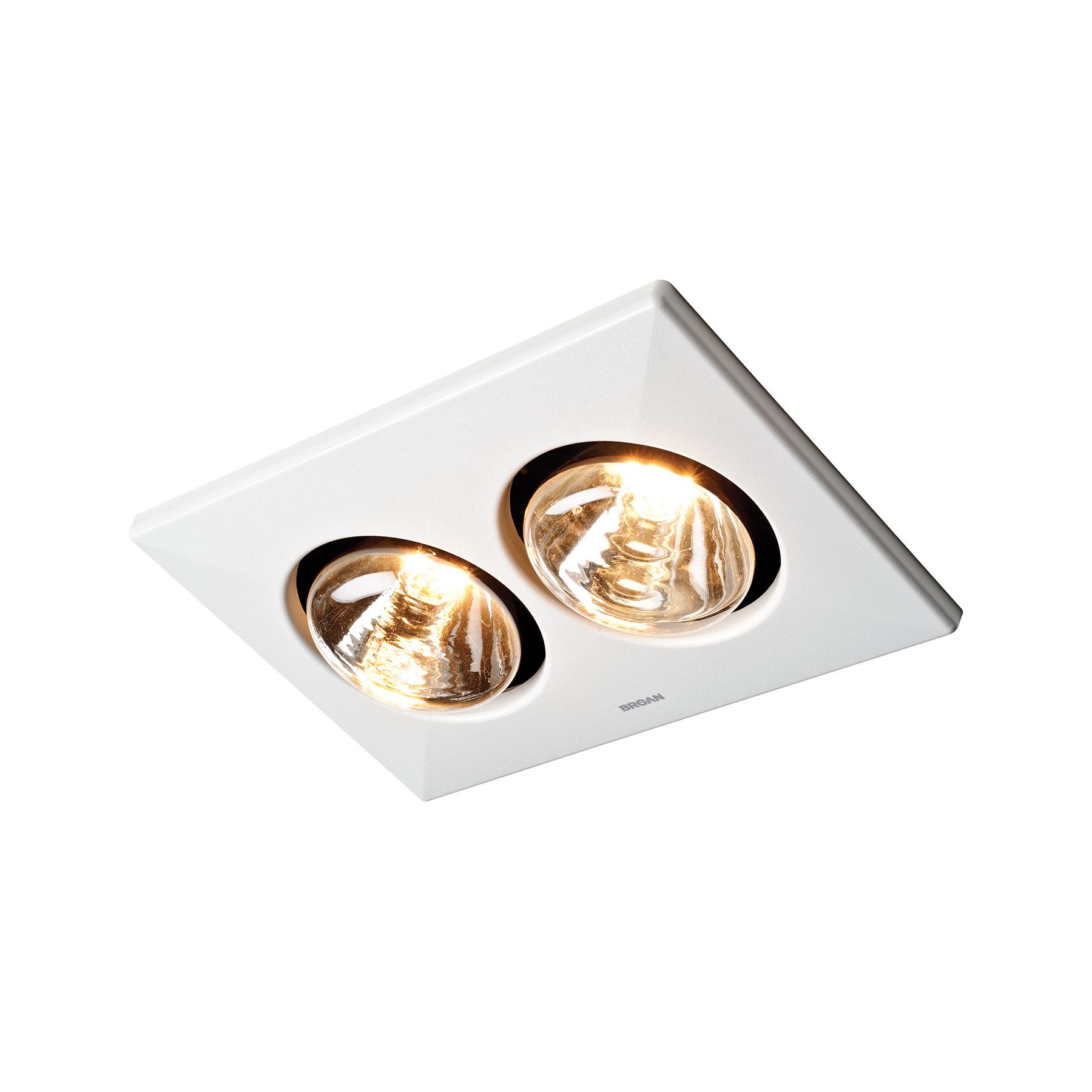 Two-Bulb Heater, (2) 250W BR40 Infrared Bulbs, Type IC, UL Listed for 60°C Wiring (retrofits) 163, product image 2 of 3