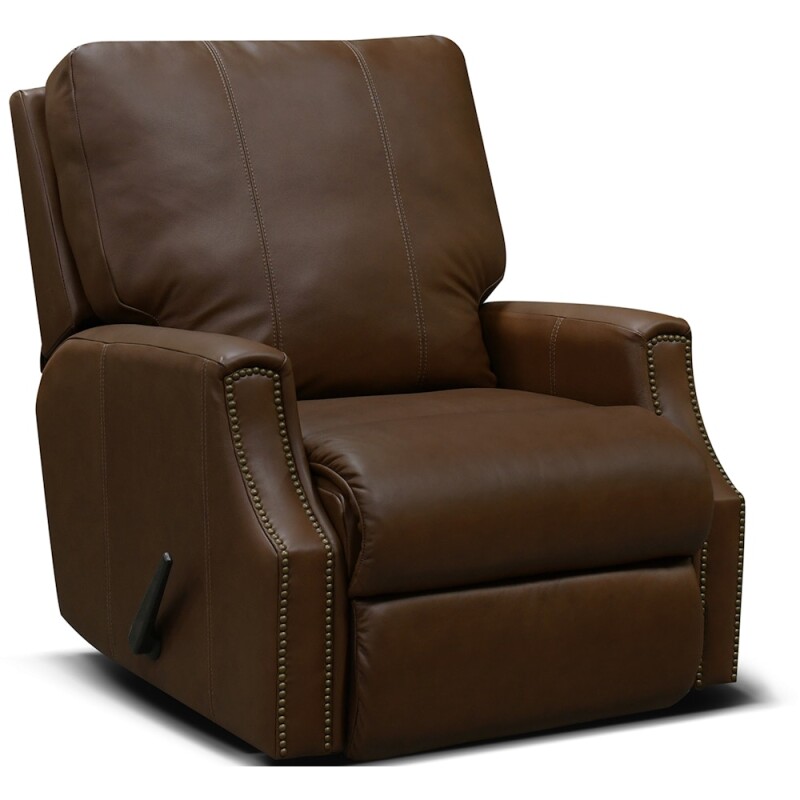 Leather Rocker Recliner With Nails 1652ALN