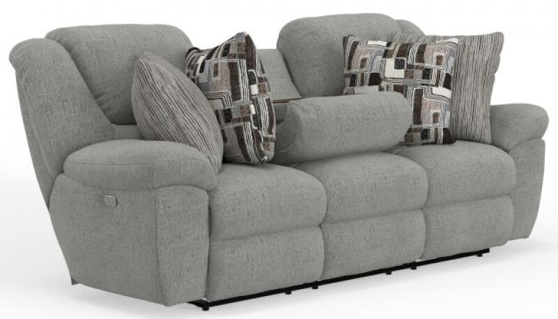Trifecta 165 Sofa w/3 Recliners and Drop Down Table 16545