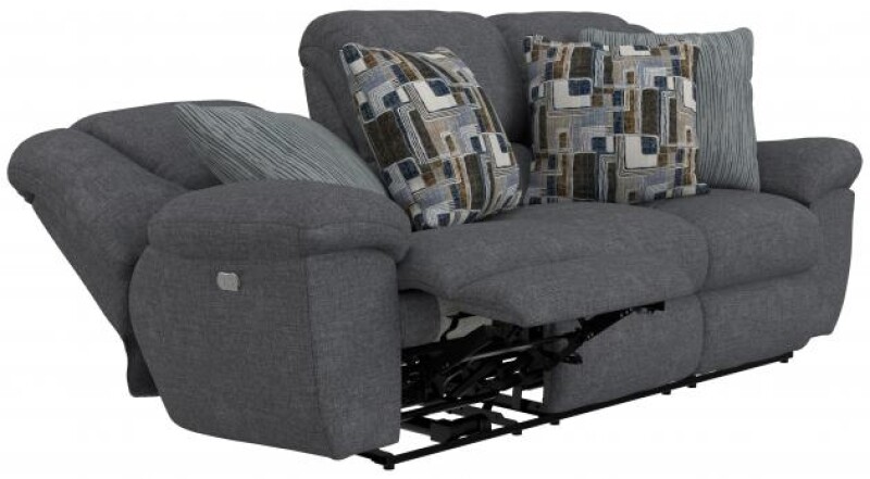 Trifecta 165 Sofa w/3 Recliners and Drop Down Table 16545