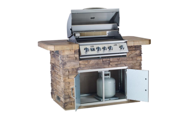 Outdoor Kitchen Liquid Propane Retention System 16674