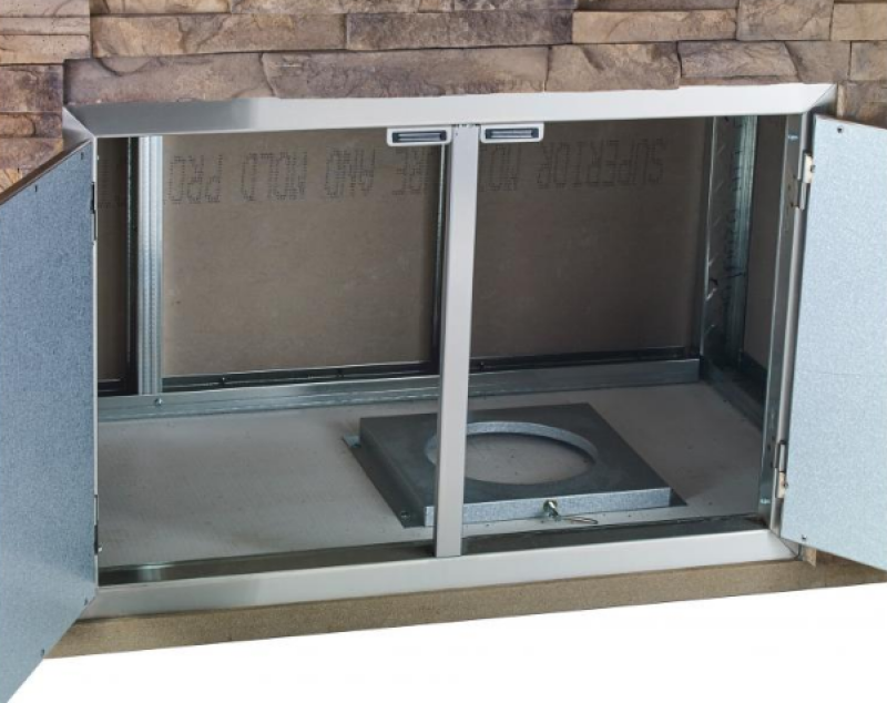 Outdoor Kitchen Liquid Propane Retention System 16674