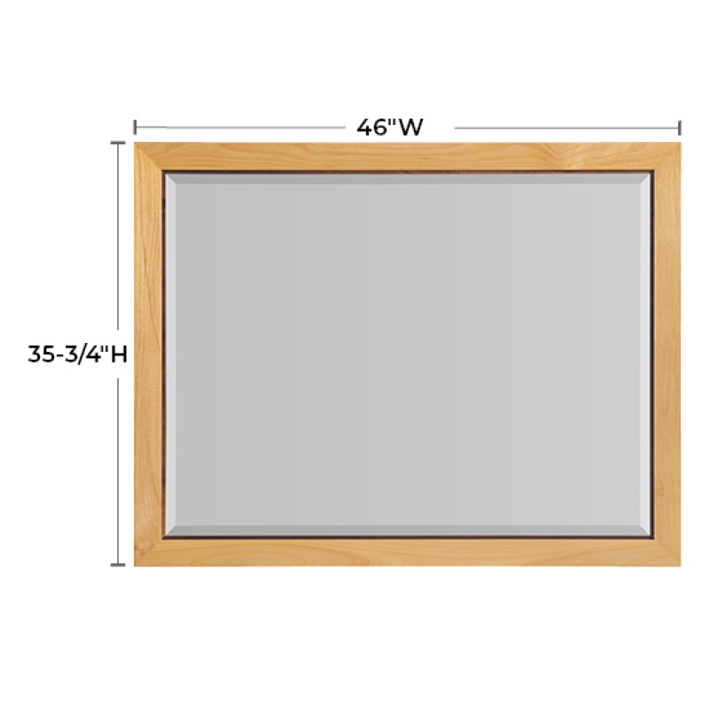 1671 Addison Rectangular Mirror 1671DUET