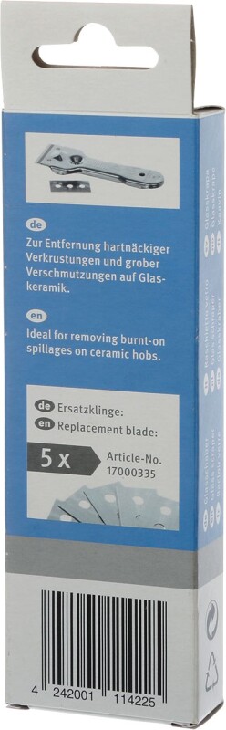 Glass Scraper For Induction & Electric Cooktops 17000334