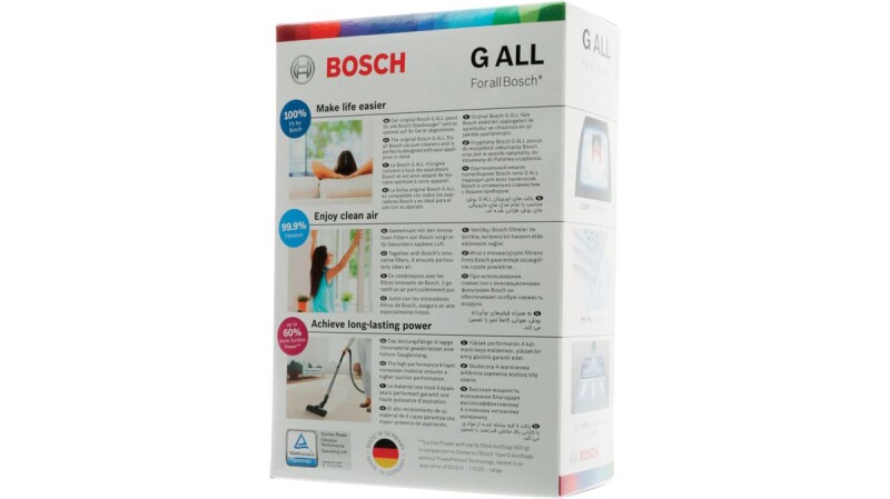 Vacuum Bags - Type G (4 pack) BBZ41FGALL 17003048