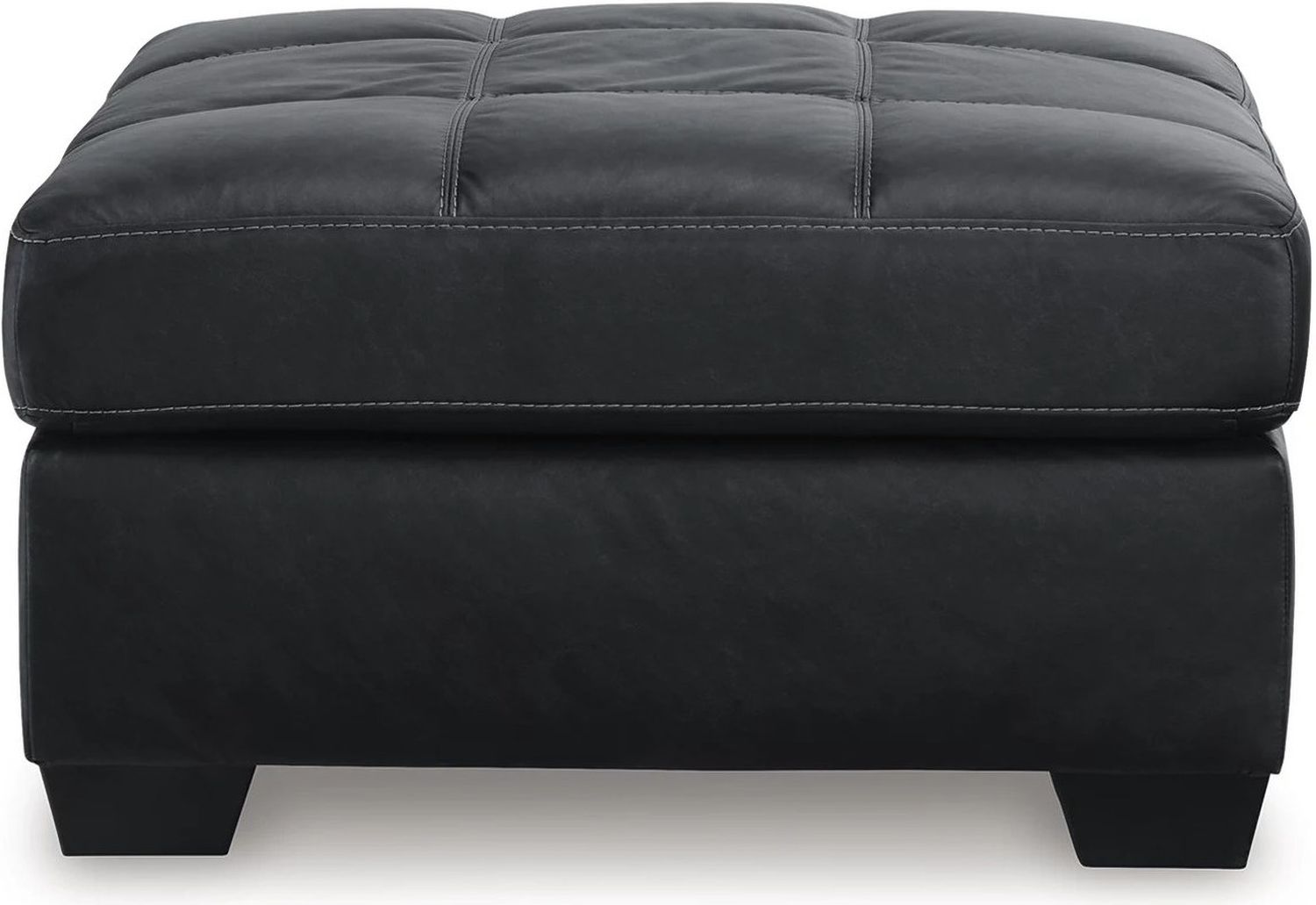 Barlin Mills Oversized Accent Ottoman In Carbon 1700408