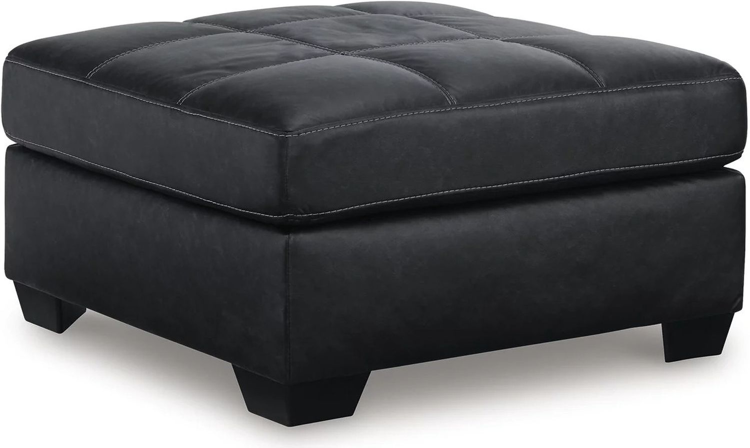 Barlin Mills Oversized Accent Ottoman In Carbon 1700408