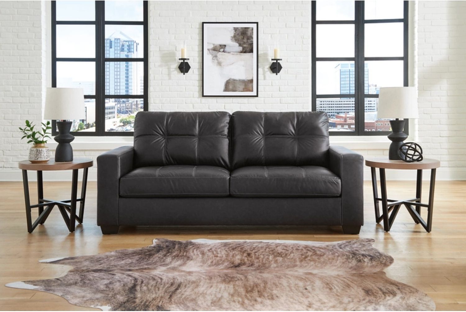 Barlin Mills Sofa In Carbon 1700438